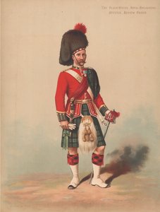 The Black Watch, Royal Highlanders, Memur, İnceleme Düzeni by English School