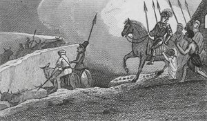 The Borderlands (gravür) by English School