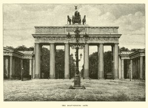 Brandenburg Kapısı by English School