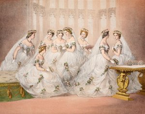 Nedimeler, 10 Mart 1863, A Memorial of the Marriage of Edward VII ve Alexandra of Danish, pub. 1864 by English School