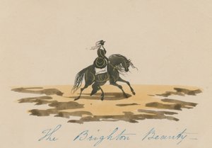 Brighton Beauty (kağıt üzerinde wc) by English School