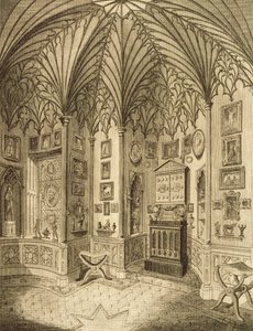Dolap, T. Morris tarafından, Horace Walton tarafından Strawberry Hill
