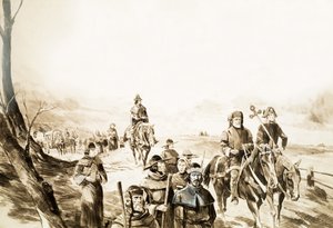 Canterbury Hacıları by English School