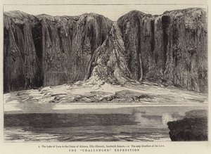 "Challenger" Seferi (gravür) by English School