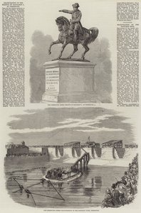 Cherbourg Fetes (gravür) by English School