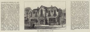 Chiswick Sanat Okulu (gravür) by English School