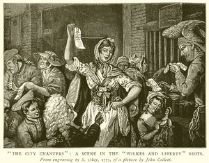 The City Chanters: Wilkes ve Liberty İsyanlarında Bir Sahne by English School
