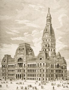 The City Hall, Chicago, 1870 dolayları, Dini Yol Derneği tarafından yayınlanan 