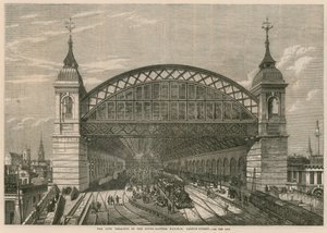 Güneydoğu Demiryolunun Şehir Terminali, Cannon Street, Londra by English School