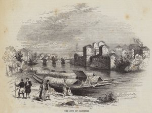 Kaşmir Şehri (gravür) by English School