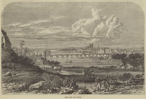 Turlar Şehri (gravür) by English School