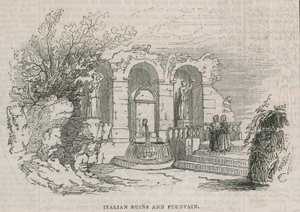 Kolezyum - İtalyan kalıntıları ve çeşme by English School