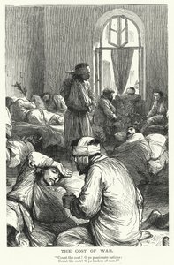 Savaşın Bedeli (gravür) by English School