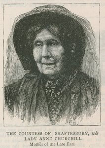 Shaftesbury Kontesi, nee Lady Anne Churchill by English School