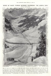 Cresta Run, St Moritz, İsviçre by English School