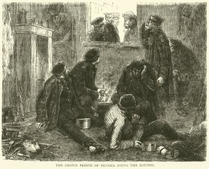 Prusya Veliaht Prensi turlara çıkıyor, Kasım 1870 by English School
