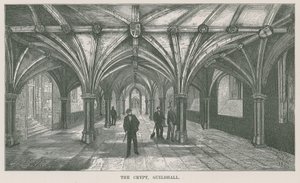 Crypt, Guildhall, Londra by English School