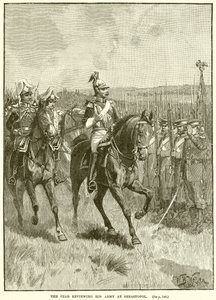 Çar, ordusunu Sivastopol