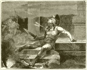 Alcibiades'in Ölümü by English School