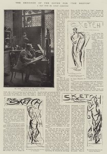 "The Sketch" Kapağının Tasarımcısı (lito) by English School