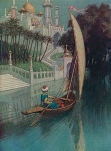 Rüya Sarayı (renkli taş baskı) by English School