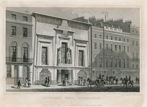 Mısır Salonu, Piccadilly by English School