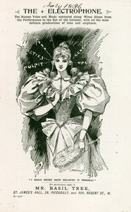 Elektrofon, Temmuz 1896 by English School