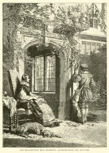 Elizabeth Dönemi, iç mimari ve kostüm by English School