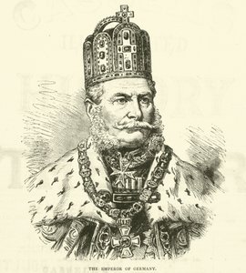 Almanya İmparatoru, Aralık 1870 by English School