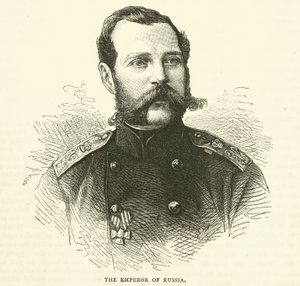 Rusya İmparatoru, Kasım 1870 by English School