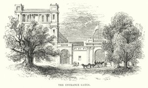 Giriş Kapıları (gravür) by English School