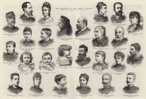Fransız Prenslerinin Sınırdışı Edilmesi (gravür) by English School