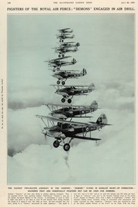 Ülkedeki En Hızlı İki Koltuklu Uçak: The Illustrated London News Royal Naval and Military Number, 20 Temmuz 1935