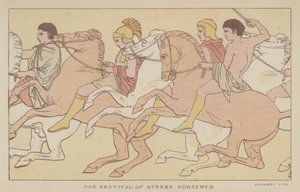 Athene Festivali, Atlılar (renkli taş) by English School