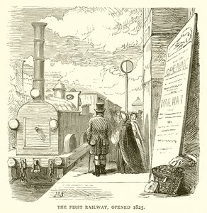 İlk Demiryolu, 1825