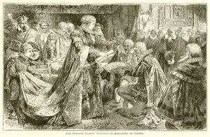 Parma'lı Margaret'e Flaman Soyluları Dilekçesi by English School
