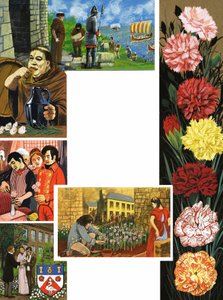 Açan Çiçekler: Parlak Karanfiller by English School
