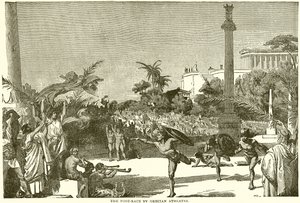 Yunan Sporcular tarafından Ayak Yarışı by English School