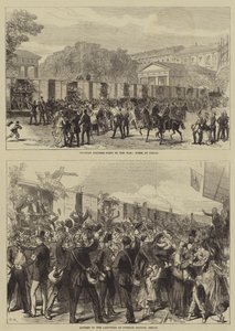 Fransa-Prusya Savaşı (gravür) by English School