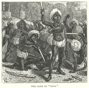 "Pata" Oyunu (gravür) by English School