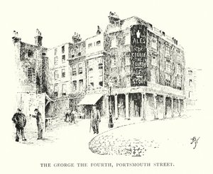 Dördüncü George, Portsmouth Caddesi (taş) by English School