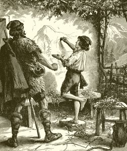 İyi Adam şaşkınlıkla baktı by English School