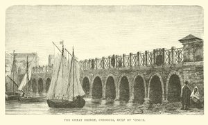 Büyük Köprü, Chioggia, Venedik Körfezi by English School