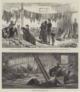 Parlamentonun Açılışı, Lordlardaki Hitabın Taşıyıcı ve İkincil (gravür) by English School
