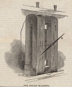 Great Western Electric Telegraph: Sarmal mıknatıslar by English School