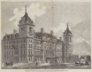 The Great Western Hotel, Paddington (gravür) by English School
