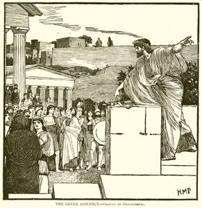 Yunan Meclisi.-- Demosthenes