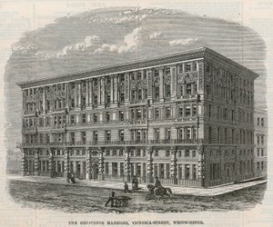 Grosvenor Konakları, Victoria Caddesi, Westminster, Londra by English School