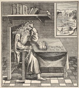 Grub Street Hermit, Richardson tarafından yayınlanan bir resimden, 1794 by English School
