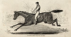 Harrow Steeple Chase: The Illustrated London News